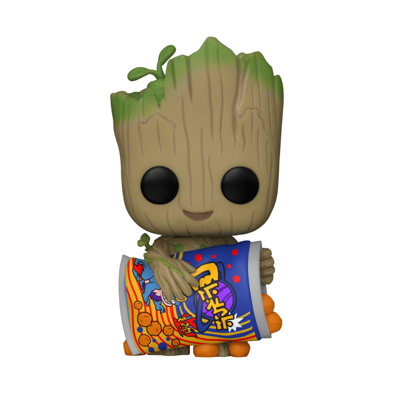 Ich bin Groot POP! Vinyl Figur Groot with Cheese Puffs