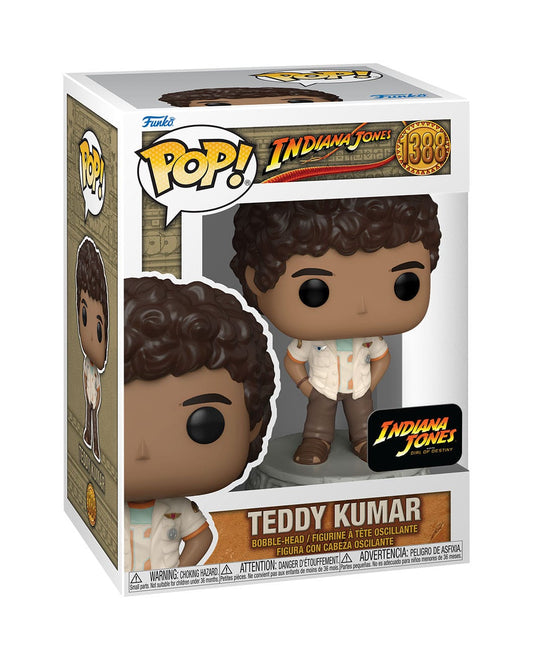 Indiana Jones 5 POP! Movies Vinyl Figur Teddy Kumar 9 cm