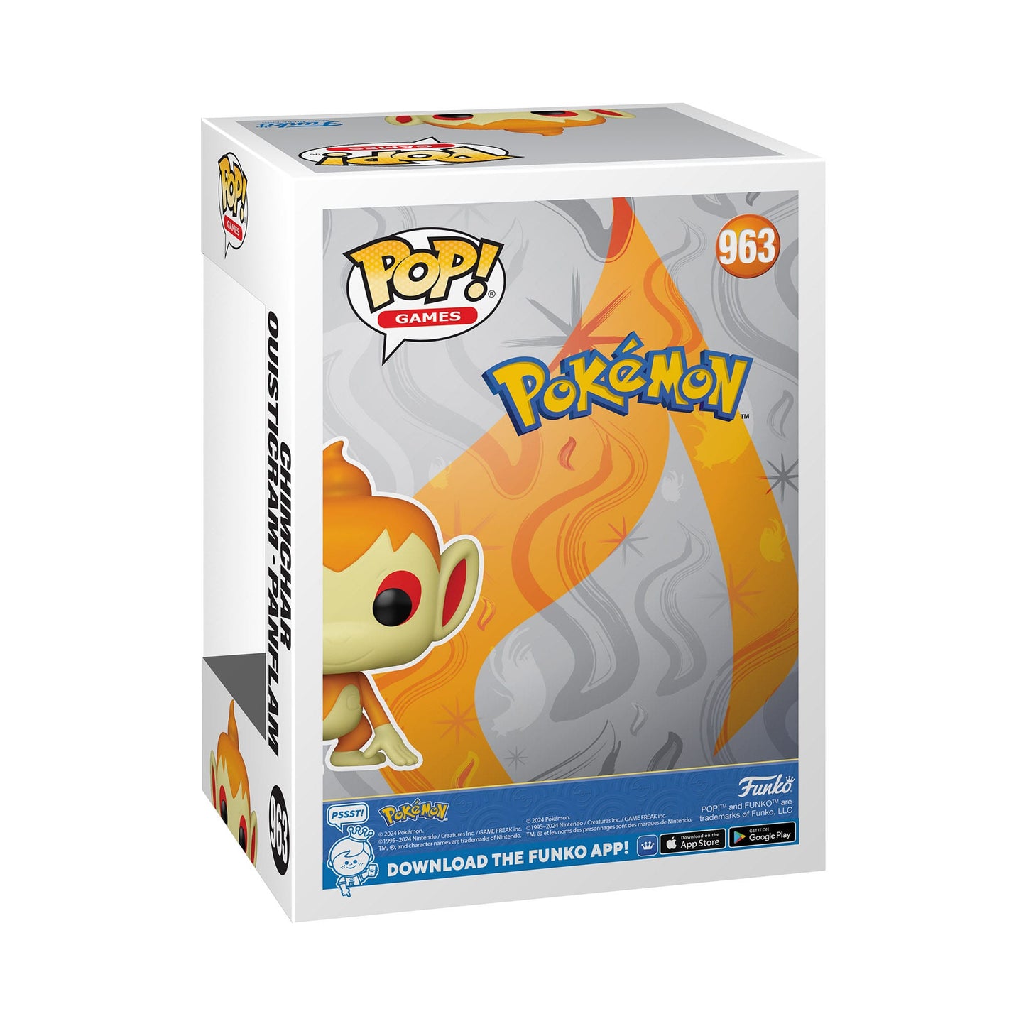 Pokemon POP! Games Vinyl Figur Chimchar (EMEA) 9 cm