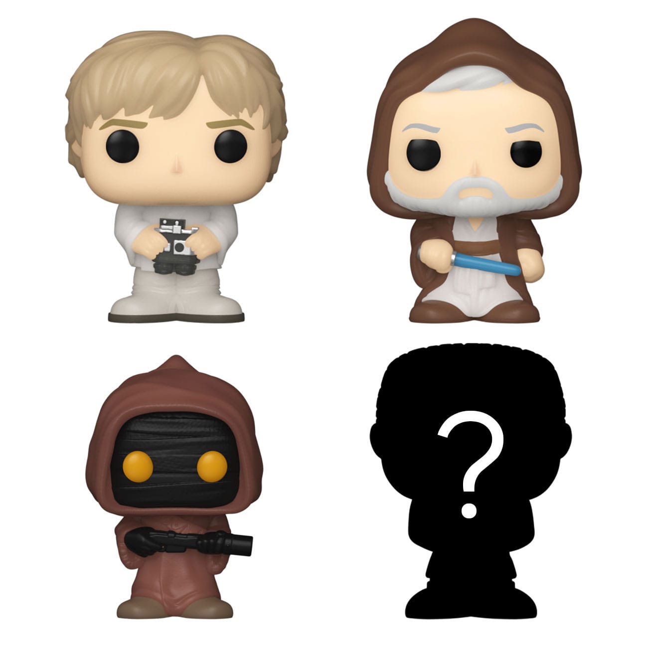 Star Wars Bitty POP! 4er-Pack Luke Skywalker