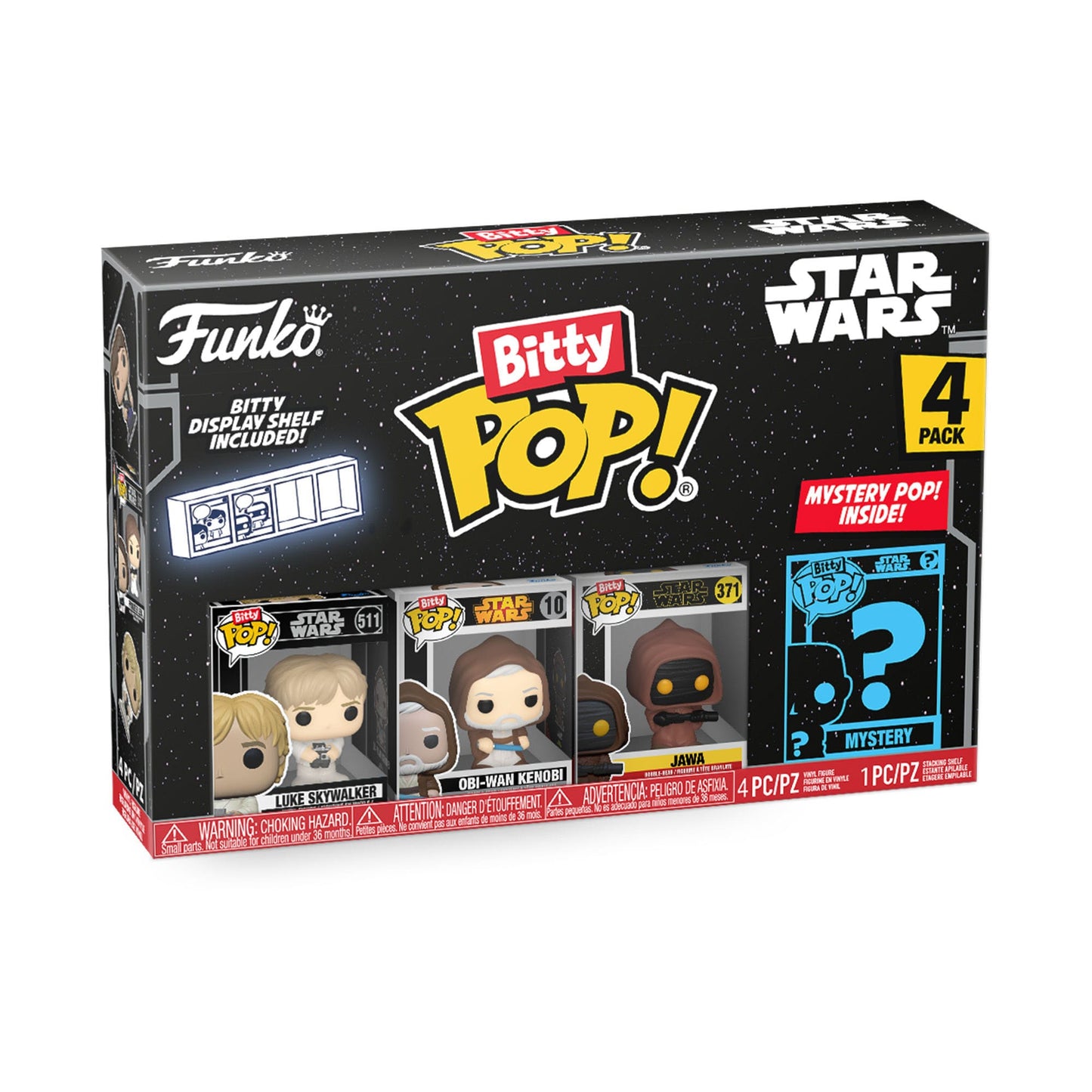 Star Wars Bitty POP! 4er-Pack Luke Skywalker