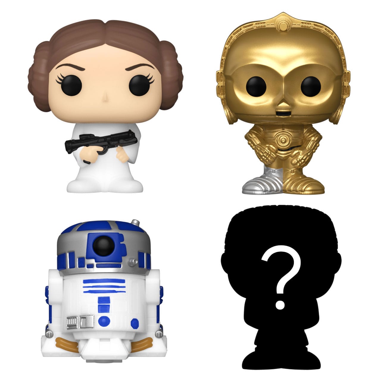 Star Wars Bitty POP! 4er-Pack Leia