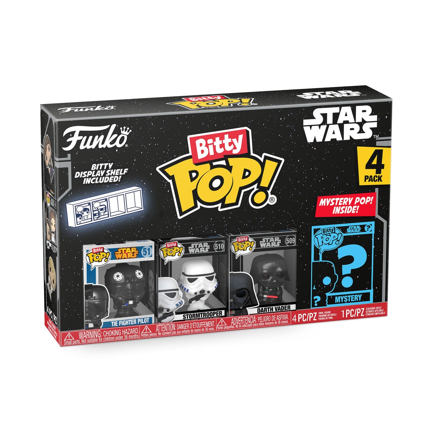 Star Wars Bitty POP! 4er-Pack Darth Vader