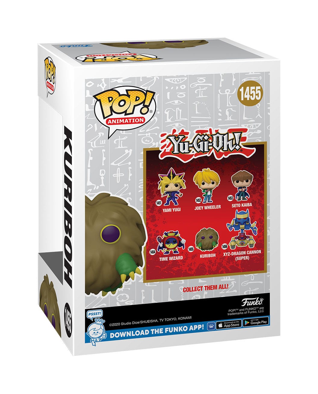 Yu-Gi-Oh! Pop! Animation Vinyl Figur Kuriboh 9 cm