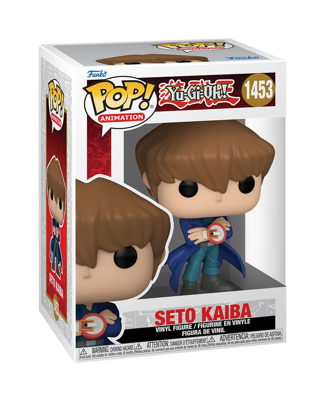 Yu-Gi-Oh! Pop! Animation Vinyl Figur Seto Kaiba (DK) 9 cm