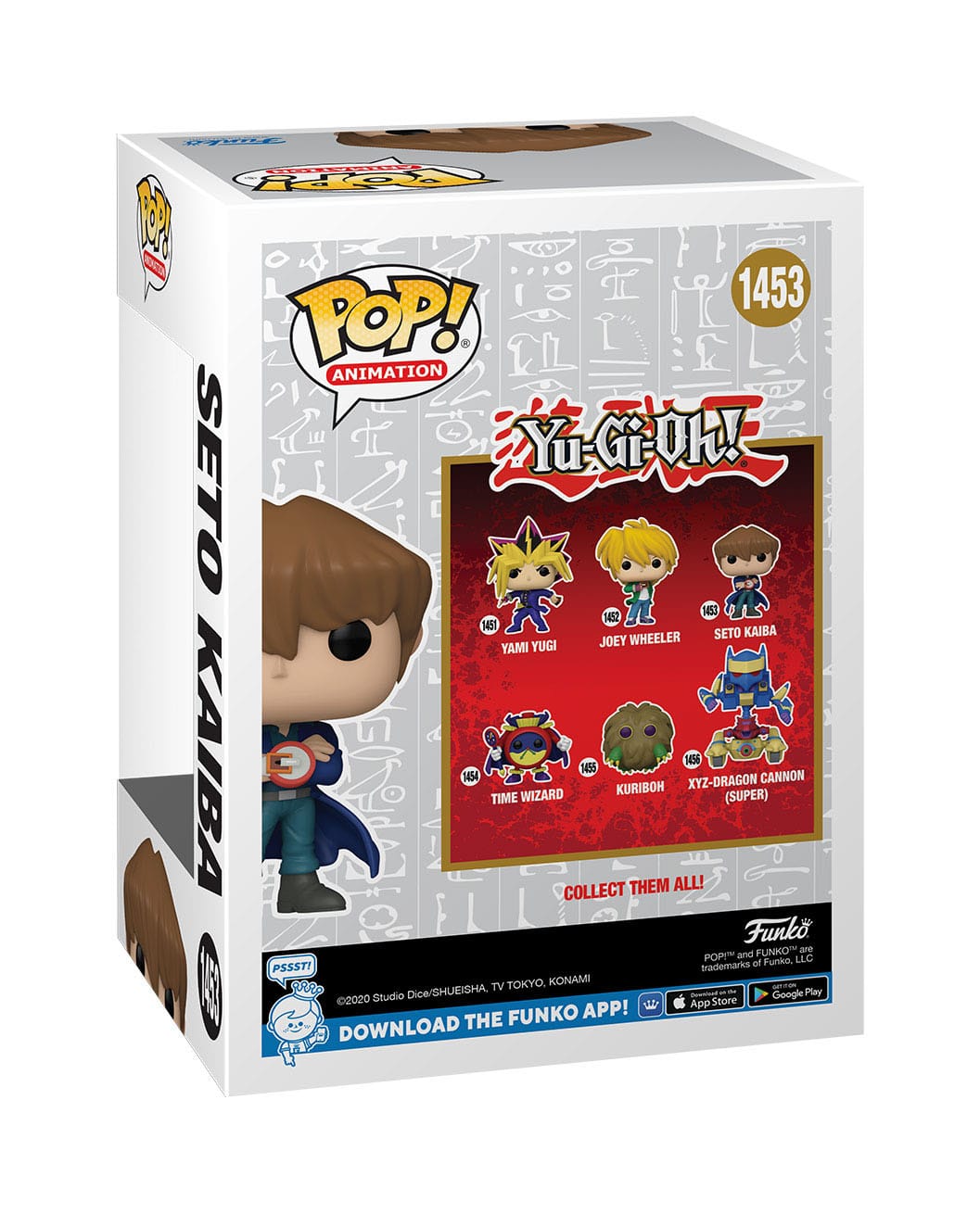 Yu-Gi-Oh! Pop! Animation Vinyl Figur Seto Kaiba (DK) 9 cm