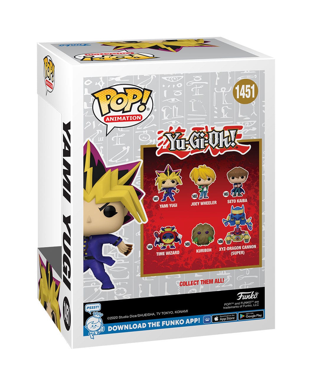 Yu-Gi-Oh! Pop! Animation Vinyl Figur Yami Yugi (DK) 9 cm