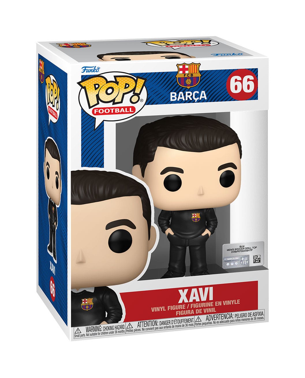 EFL POP! Football Vinyl Figur Barcelona - Xavi 9 cm