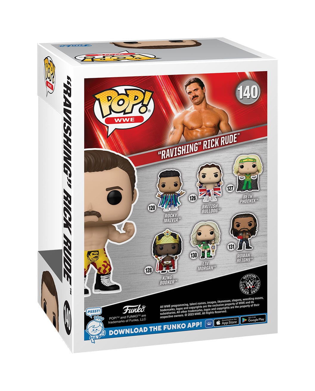 WWE POP! Vinyl Figur Ravishing Rick Rude 9cm