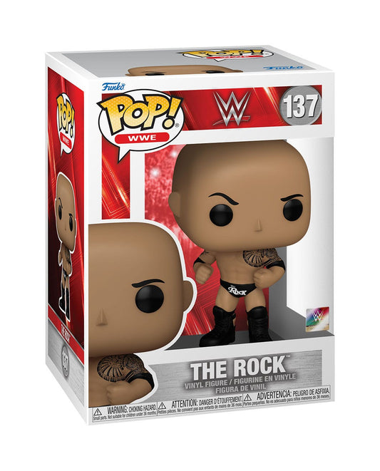 WWE POP! Vinyl Figur The Rock (137)