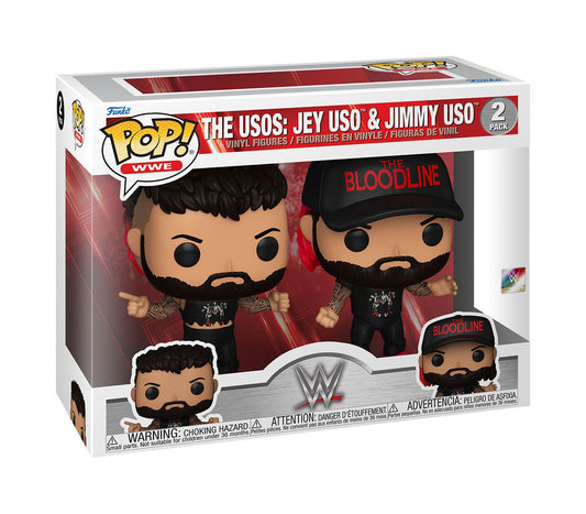 WWE POP! Vinyl Figur The Usos: Jey & Jimmy 9 cm