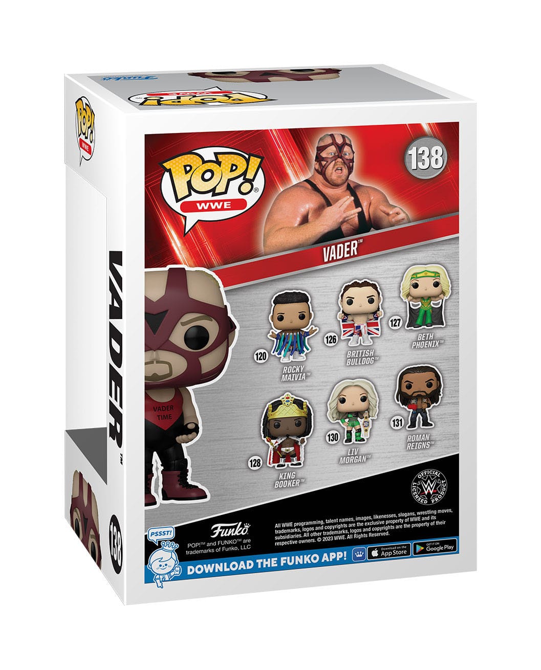 WWE POP! Vinyl Figur Vader 9 cm