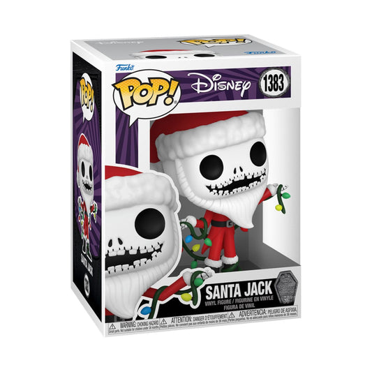 Nightmare before Christmas 30th POP! Disney Vinyl Figur Santa Jack