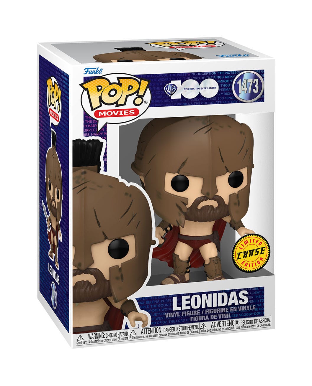 300 POP! Movies Vinyl Figur Leonidas Chase