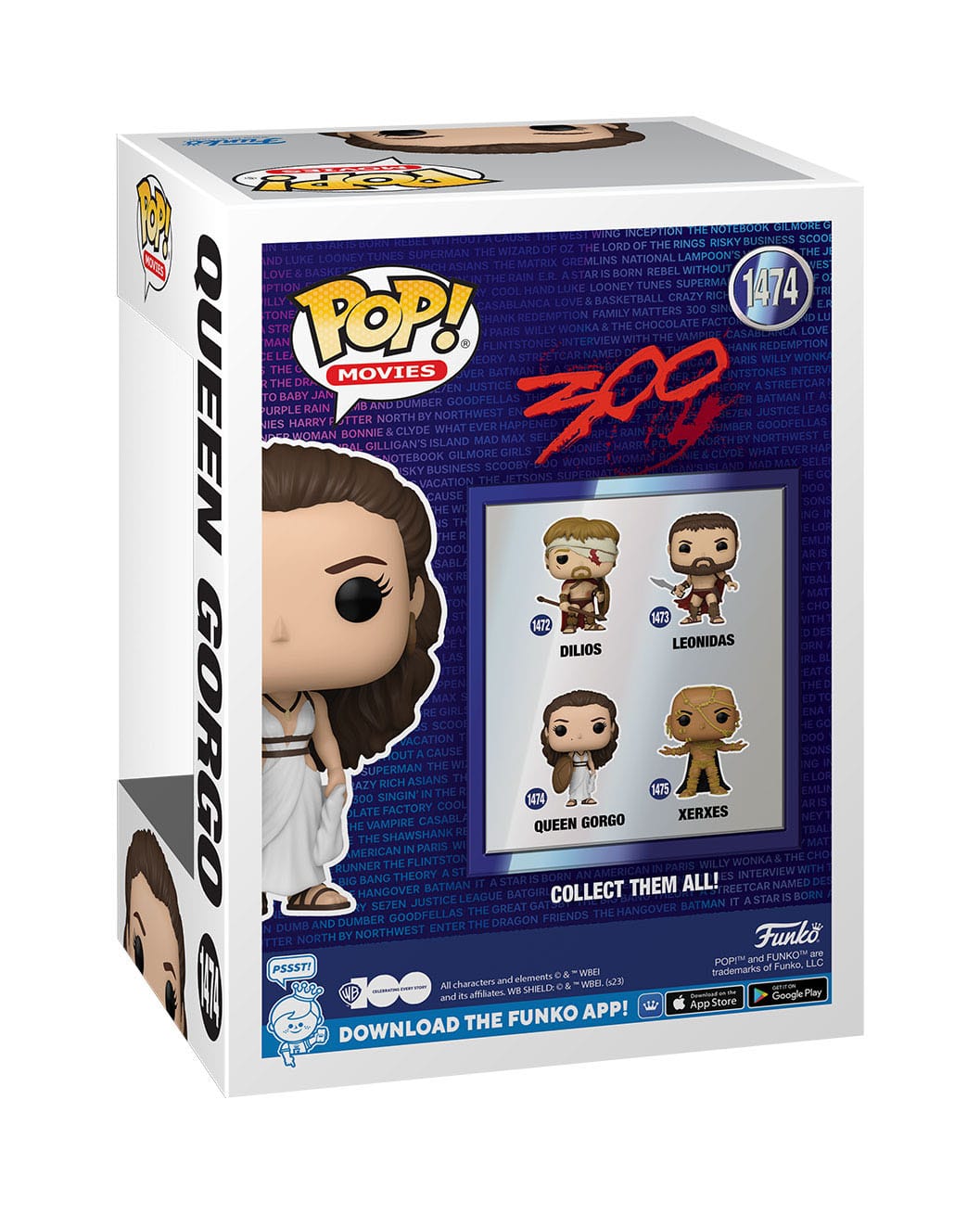 300 POP! Movies Vinyl Figur Queen Gorgo