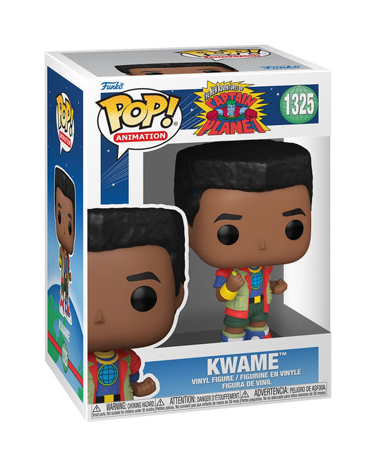 Captain Planet POP! Animation Figur Kwame 9 cm