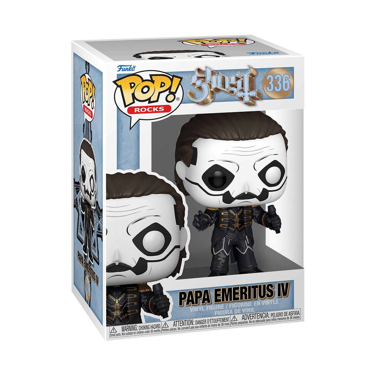 Ghost POP! Rocks Vinyl Figur Papa Emeritus IV 9 cm