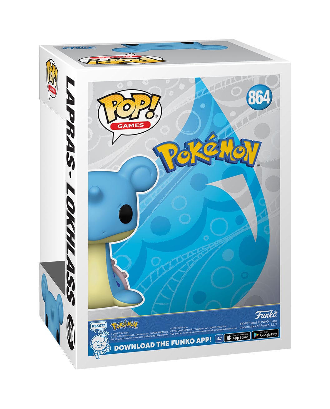 Pokemon POP! Games Vinyl Figur Lapras