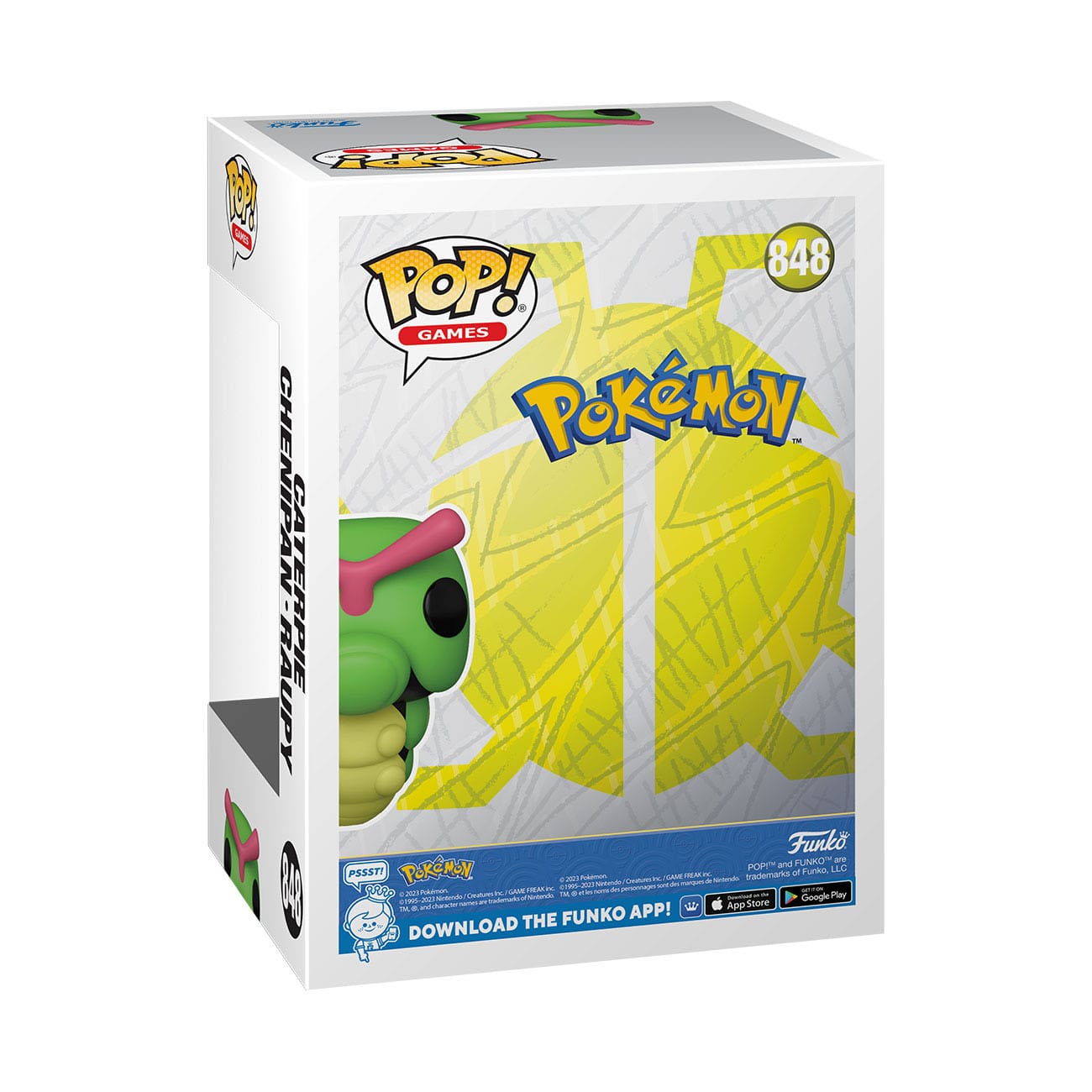 Pokemon POP! Games Vinyl Figur Raupy