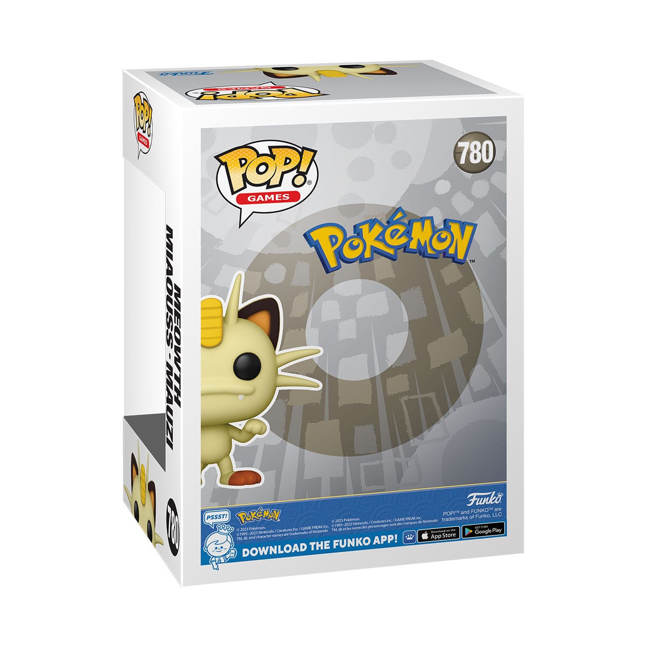 Pokemon POP! Games Vinyl Figur Mauzi