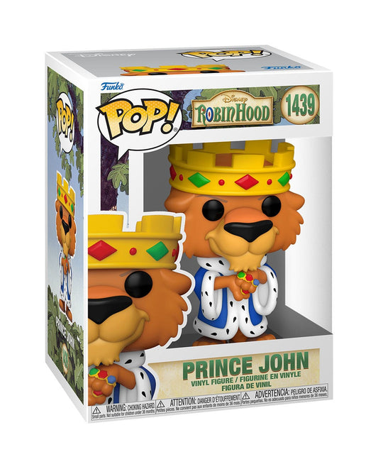 Robin Hood POP! Disney Vinyl Figur Prince John