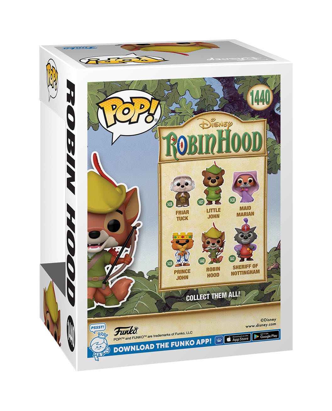 Robin Hood POP! Disney Vinyl Figur Robin Hood