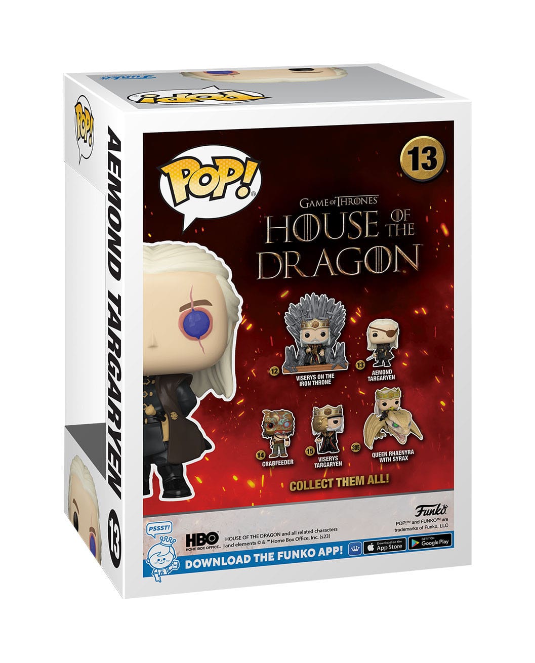 Aemond Targaryen - Funko POP! Chase Variante