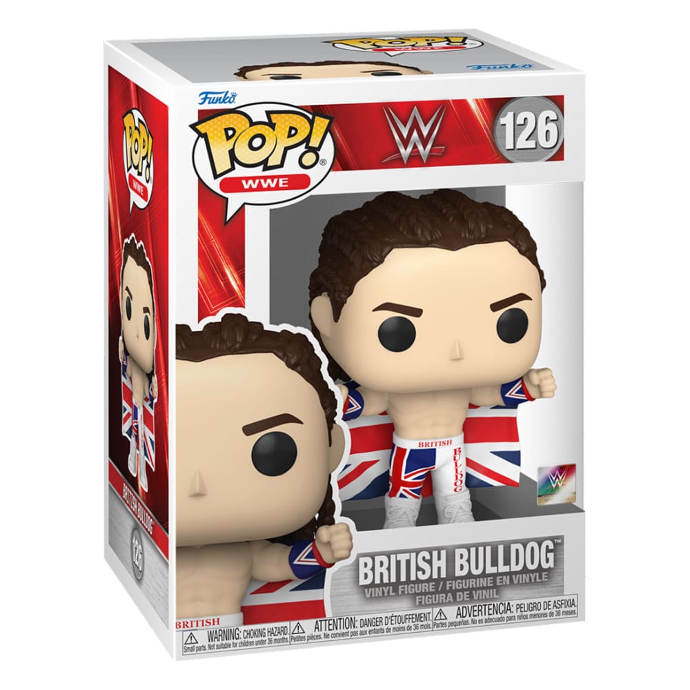 WWE British Bulldog - Funko POP!