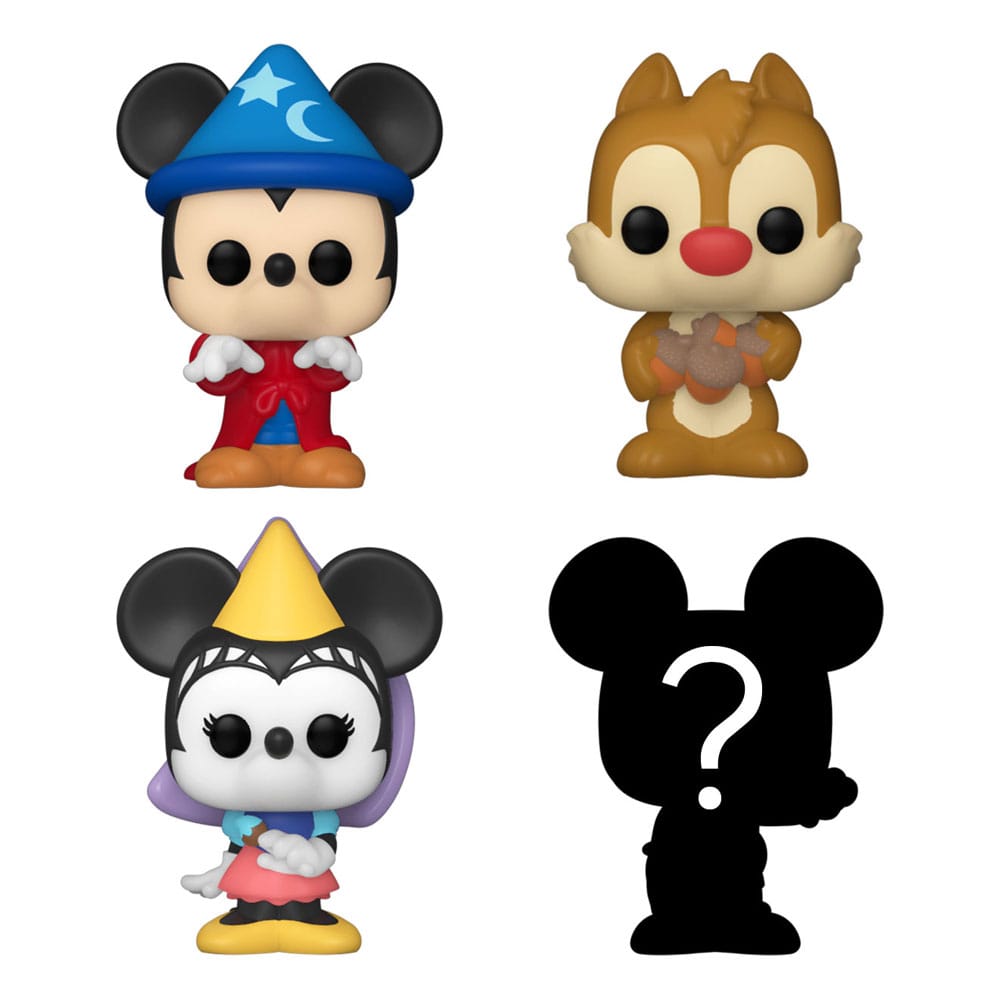 Disney Bitty POP! 4er-Pack Sorcerer Mickey