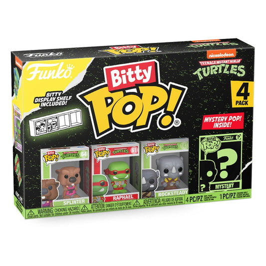 TMNT Bitty POP! 4er-Pack Splinter