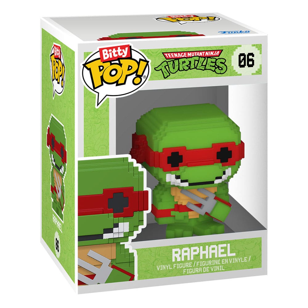 TMNT Bitty POP! 4er-Pack 8 bit