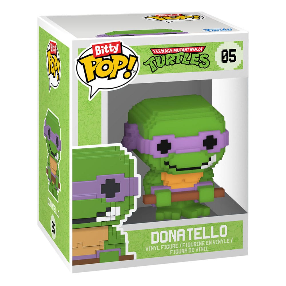 TMNT Bitty POP! 4er-Pack 8 bit