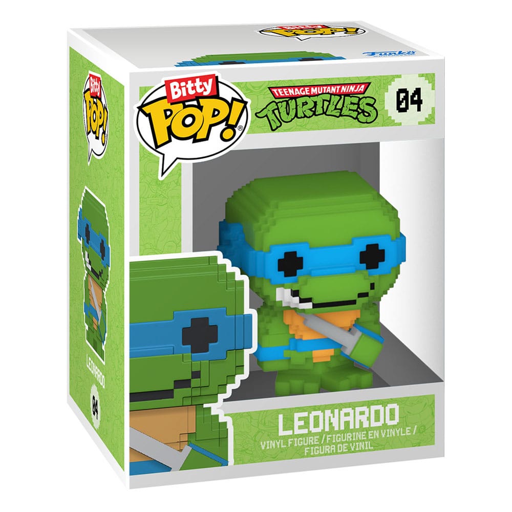 TMNT Bitty POP! 4er-Pack 8 bit