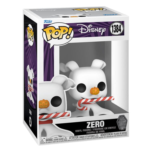 Nightmare before Christmas: Zero w/ Candy Cane Funko POP!