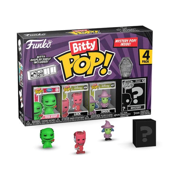 Nightmare before Christmas Bitty POP! 4er-Pack Oogie-Boogie