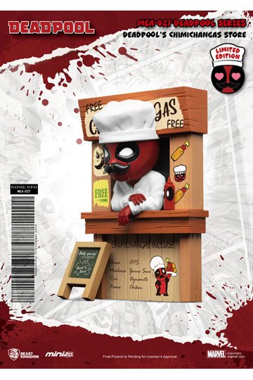 Marvel Mini Egg Attack Figur Deadpool's Chimichangas Store 10 cm