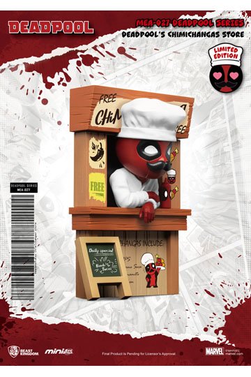 Marvel Mini Egg Attack Figur Deadpool's Chimichangas Store 10 cm