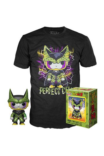 Dragon Ball Z POP! & Tee Vinyl Figur & T-Shirt Set Perfect Cell Größe L